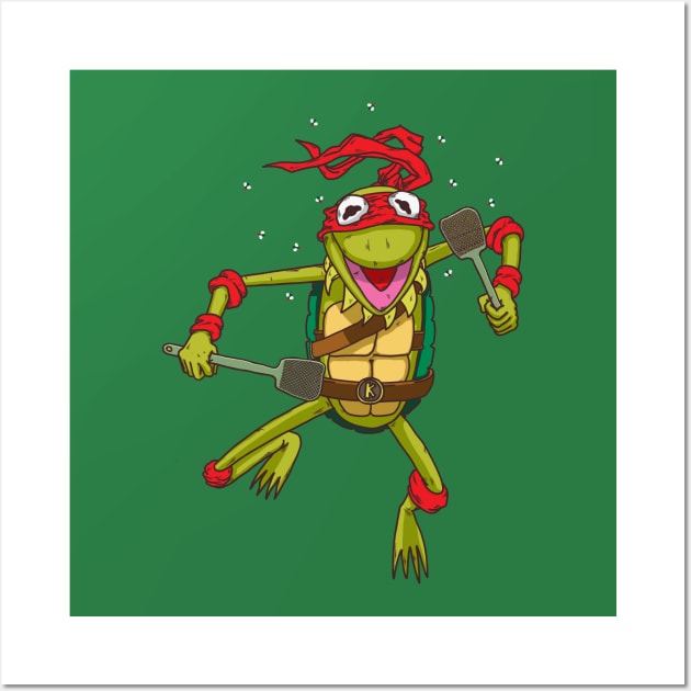 Teenage Mutant Ninja Frog Wall Art by Tabryant